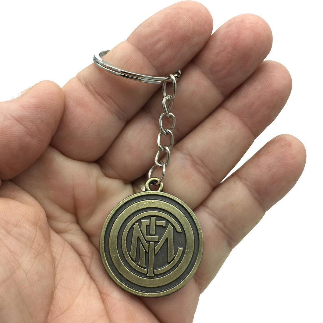 Inter Milan Keychain Football Soccer Futball  Serie A The Red and Blacks KC-F - www.ChallengeCoinCreations.com
