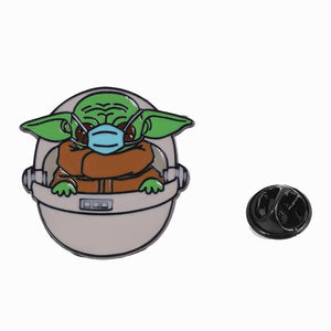 Baby Yoda The Child Grogu 3 Pin Set Disney Mandalorian PS-004 - www.ChallengeCoinCreations.com