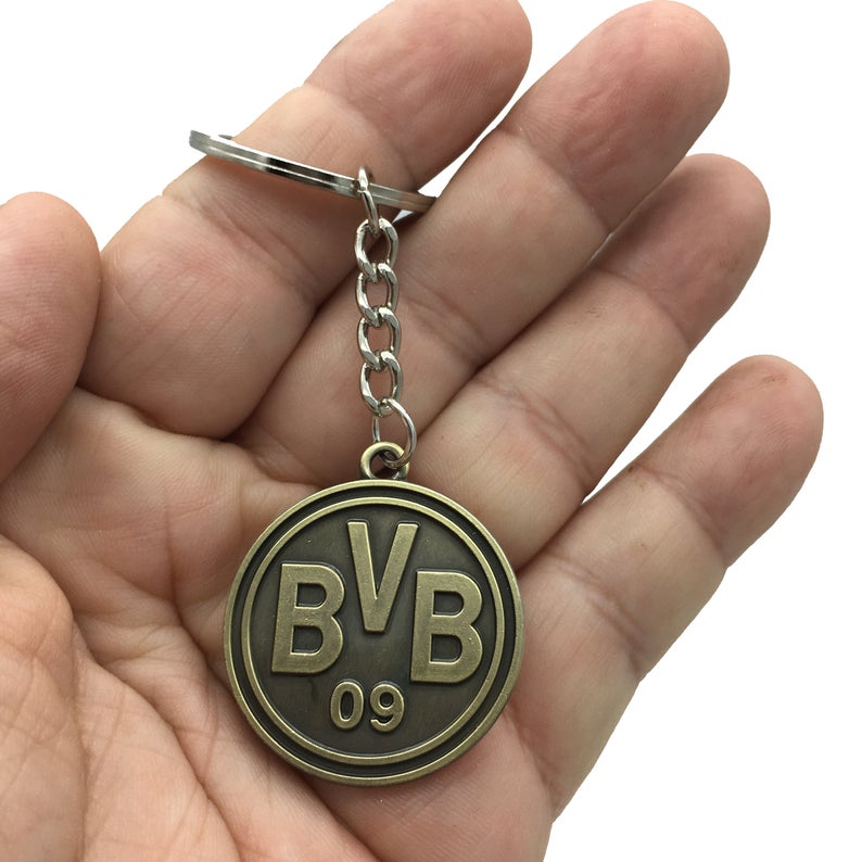 Borussia Dortmund Keychain Germany Deutschland Professional soccer futbol KC-D - www.ChallengeCoinCreations.com