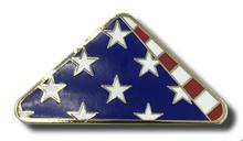 Folded US Flag Pin LL-013 - www.ChallengeCoinCreations.com
