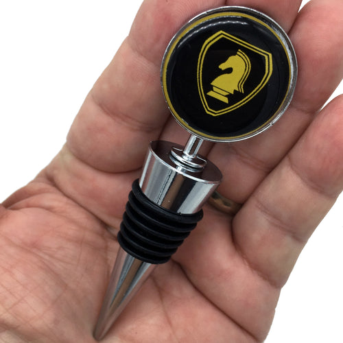 Knight Enterprised Rider Inspired Collectible Wine Stopper KITT - www.ChallengeCoinCreations.com