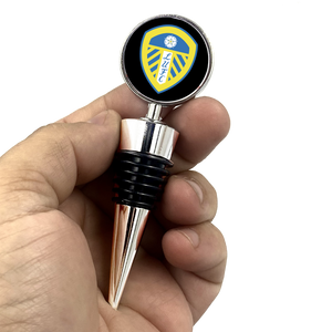 Premier League Leeds FC  Wine stopper Football Soccer - www.ChallengeCoinCreations.com