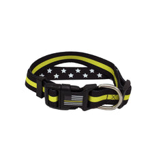 Load image into Gallery viewer, Classic Thin Gold Line Dog Collar Dispatcher Emergency Services 911 Operator - www.ChallengeCoinCreations.com