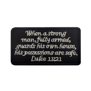 Bible verses Hook and Loop Morale Patch Army Navy USMC Air Force LEO FREE USA SHIPPING SHIPS FROM USA V01420/26 PAT-89/90/91/92/93/94/95 (E)