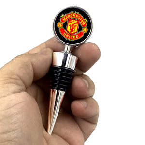 Premier League Manchester United Wine stopper Football Soccer Futball Red Devils - www.ChallengeCoinCreations.com