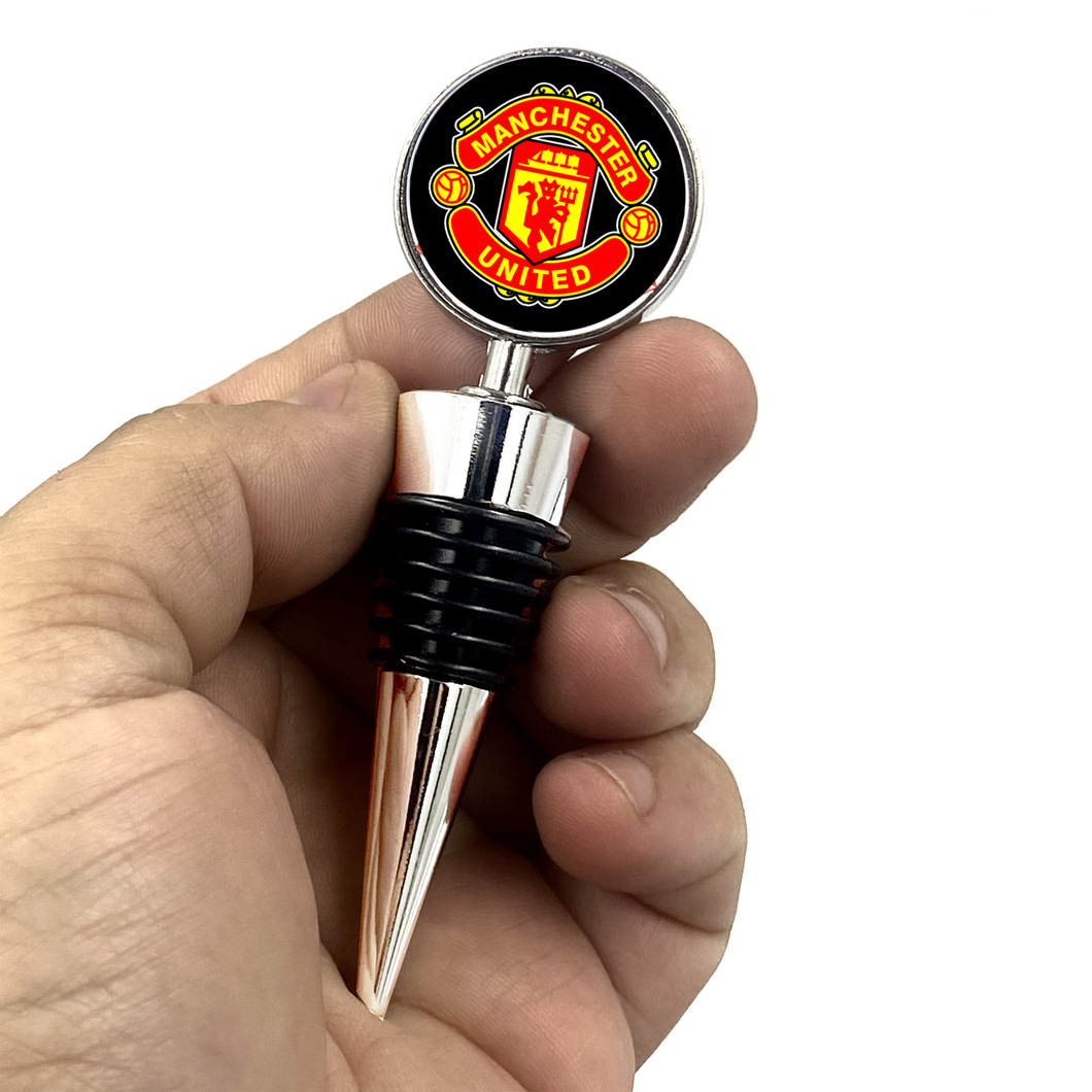Premier League Manchester United Wine stopper Football Soccer Futball Red Devils - www.ChallengeCoinCreations.com