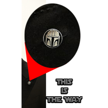 Load image into Gallery viewer, Mandalorian Inspired Lapel Pin Pedro Pascal Disney Baby Yoda This is the Way DD-009 - www.ChallengeCoinCreations.com
