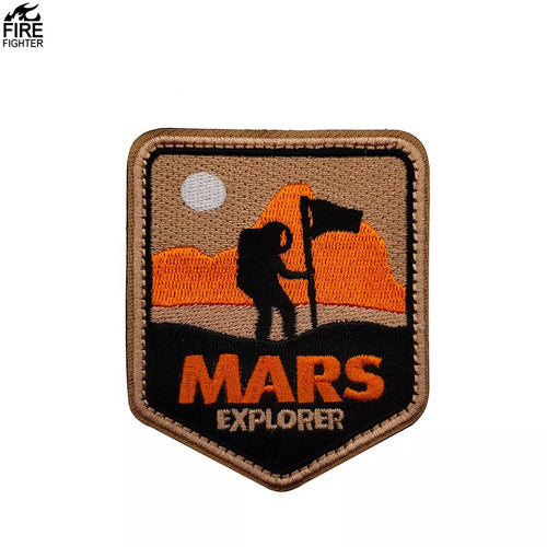 MARS EXPLORER Full Size Emboidered Patch FREE USA SHIPPING SHIPS FROM USA V01036 PAT-209 (E)