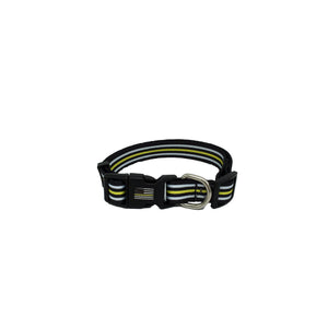 Classic Thin Gold Line Dog Collar Dispatcher Emergency Services 911 Operator - www.ChallengeCoinCreations.com