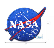 Load image into Gallery viewer, NASA LOGO Full Size Emboidered Patch FREE USA SHIPPING SHIPS FROM USA V00035-1 PAT-201 (E)