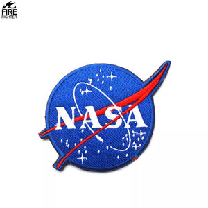 NASA LOGO Full Size Emboidered Patch FREE USA SHIPPING SHIPS FROM USA V00035-1 PAT-201