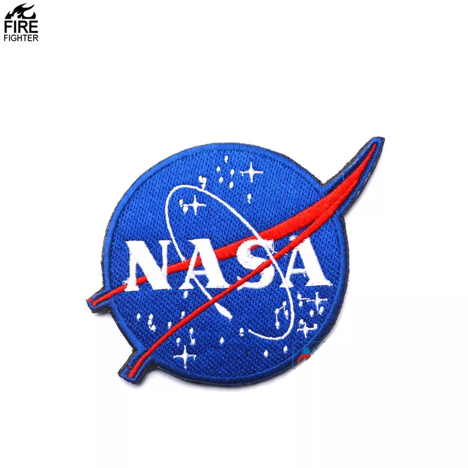 NASA LOGO Full Size Emboidered Patch FREE USA SHIPPING SHIPS FROM USA V00035-1 PAT-201