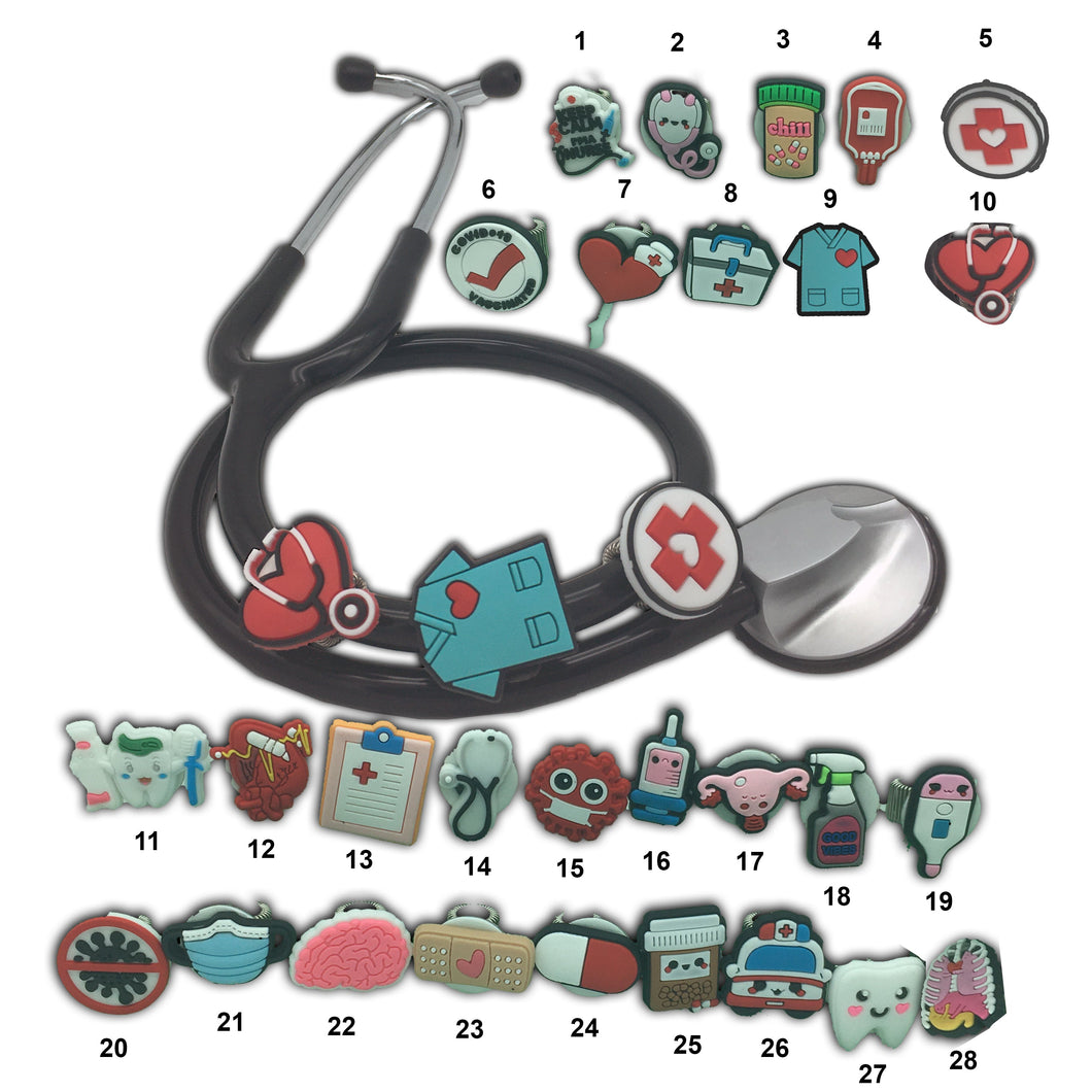 Stethoscope Charms Nurse Doctor EMS Paramedic Medical Dental Free USA Shipping/Ships from the USA SC-01