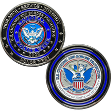 Load image into Gallery viewer, CBP officer Field Ops Commemorative America&#39;s Front Line Official Police Week 2022 release Field Operations CBPO EL9-001B