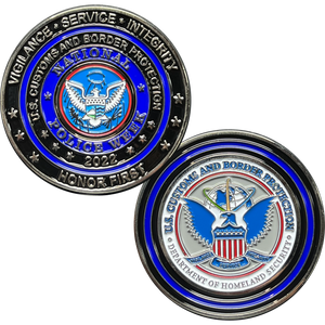 CBP officer Field Ops Commemorative America's Front Line Official Police Week 2022 release Field Operations CBPO EL9-001B