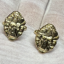 Load image into Gallery viewer, Law Enforcement Officers Memorial National Police Memorial Lion Cufflinks PBA FOP FLEOA PBX-004-A