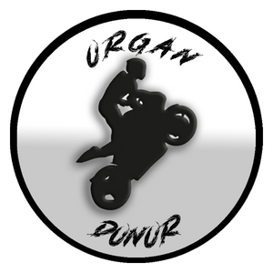 3.5 " Motorcycle Sticker (2 pack) Ships from USA "Organ Donor?" Version 2
