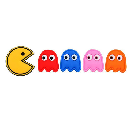 Parody Pacman Ghosts Hook and Loop Morale Patch Army Navy USMC Air Force LEO FREE USA SHIPPING SHIPS FROM USA P00282 PAT-116