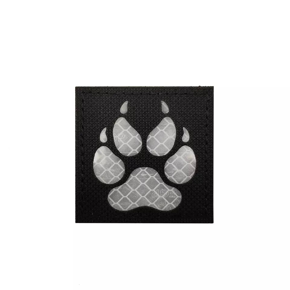 K9 Canine Paw Hook and Loop Morale IR Patch Army Navy USMC Air Force LEO FREE USA SHIPPING SHIPS FROM USA M-00099-1 PAT-68