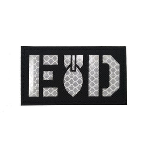 EOD BOMB SQUAD TECHNICIAN Tactical Embroidered Hook and Loop Morale Patch FREE USA SHIPPING SHIPS FREE FROM USA M-00102 PAT-382 384