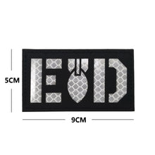 Load image into Gallery viewer, EOD BOMB SQUAD TECHNICIAN Tactical Embroidered Hook and Loop Morale Patch FREE USA SHIPPING SHIPS FREE FROM USA M-00102 PAT-382 384