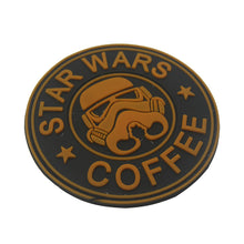 Load image into Gallery viewer, Coffee Star Stormtrooper Wars Hook and Loop Morale Patch Army Navy USMC Air Force LEO PAT-515/516A