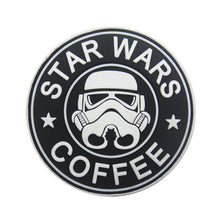Load image into Gallery viewer, Coffee Star Stormtrooper Wars Hook and Loop Morale Patch Army Navy USMC Air Force LEO PAT-515/516A