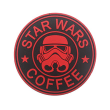 Load image into Gallery viewer, Coffee Star Stormtrooper Wars Hook and Loop Morale Patch Army Navy USMC Air Force LEO PAT-515/516A