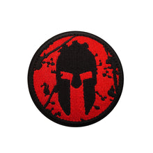 Load image into Gallery viewer, Gladiator Spartan Mask Embroidered Hook and Loop Tactical Morale Patch FREE USA SHIPPING SHIPS FREE FROM USA V-00125 PAT-407
