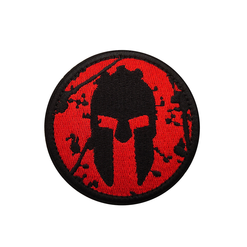 Gladiator Spartan Mask Embroidered Hook and Loop Tactical Morale Patch FREE USA SHIPPING SHIPS FREE FROM USA V-00125 PAT-407
