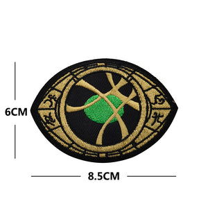 Strange Patch Dr. Doctor Eye Embroidered Hook and Loop Patch FREE USA SHIPPING SHIPS FREE FROM USA V-01129  PAT-357