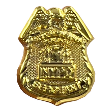 Load image into Gallery viewer, New York Police Department Sergeant NYPD Sgt. Pin PBX-001-F P-160C