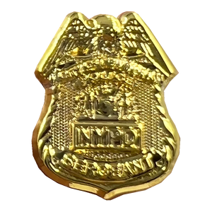 New York Police Department Sergeant NYPD Sgt. Pin PBX-001-F P-160C