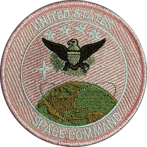 United States Space Command Pink Patch U.S. Space Force Breast Cancer Awareness DL1-11 PAT-223 (E)