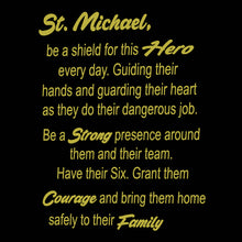 Load image into Gallery viewer, Breast Cancer Awareness Survivor Prayer Saint Michael Corrections Protect Us Matthew 14:30 Challenge Coin Dog Tag Keychain Thin Pink Line GL5-008 KCDT-12