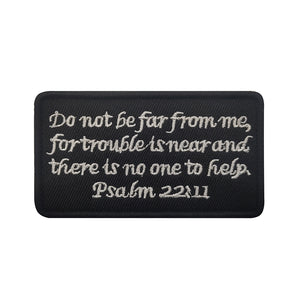 Bible verses Hook and Loop Morale Patch Army Navy USMC Air Force LEO FREE USA SHIPPING SHIPS FROM USA V01420/26 PAT-89/90/91/92/93/94/95 (E)