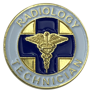 Radiology Technician pin L-22 - www.ChallengeCoinCreations.com