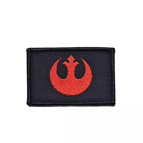 Star Rebel Alliance Wars Hook and Loop Morale Patch Army Navy USMC Air Force LEO PAT-78