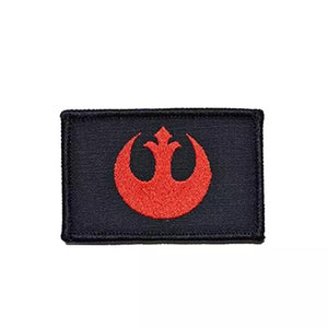 Star Rebel Alliance Wars Hook and Loop Morale Patch Army Navy USMC Air Force LEO PAT-78