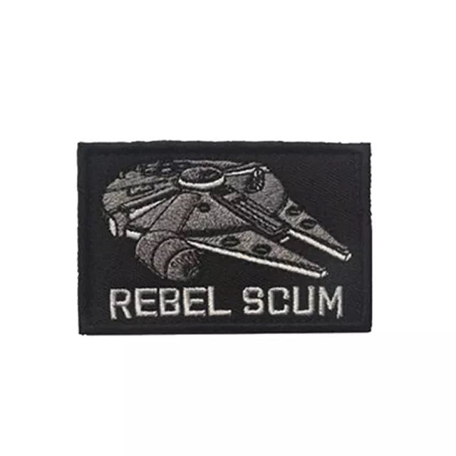 Star Rebel Scum Wars Hook and Loop Morale Patch Army Navy USMC Air Force LEO PAT-82