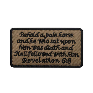 Bible verses Hook and Loop Morale Patch Army Navy USMC Air Force LEO FREE USA SHIPPING SHIPS FROM USA V01420/26 PAT-89/90/91/92/93/94/95 (E)