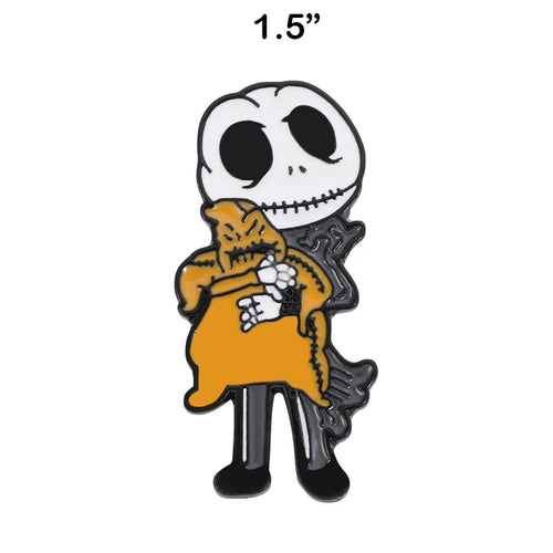 Jack Oogie Skellington Boogie Enamel Pin FREE USA SHIPPING SHIPS FREE FROM USA CP-12