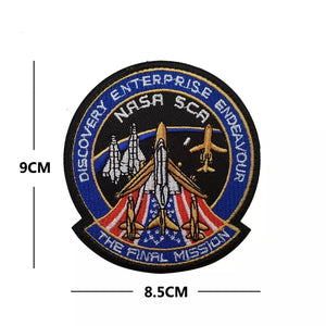 SPACE SHUTTLE FINAL MISSION Full Size Emboidered Patch FREE USA SHIPPING SHIPS FROM USA V00951 PAT-207