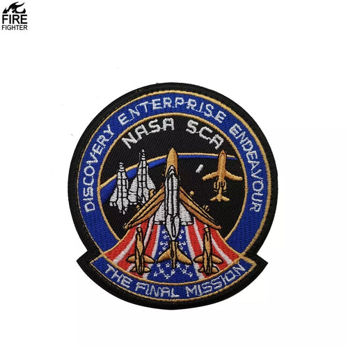 SPACE SHUTTLE FINAL MISSION Full Size Emboidered Patch FREE USA SHIPPING SHIPS FROM USA V00951 PAT-207 (E)