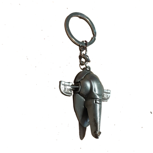Star Wars Inspired Boba Fett Jango Fett Slave I Keyschain Mandalorian Disney Baby Yoda The Child Grogu KC-005 - www.ChallengeCoinCreations.com
