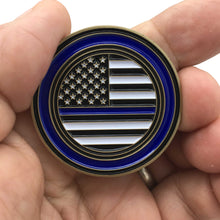 Load image into Gallery viewer, T Rex Small Arms Instructor Blue Version 1.75&#39; Challenge Coin