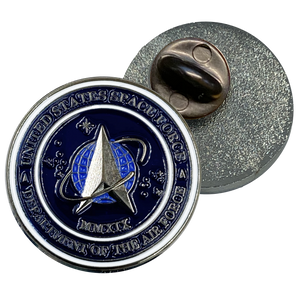 Space Force Pin United States Air Force UFAC USSF DL1-13 - www.ChallengeCoinCreations.com