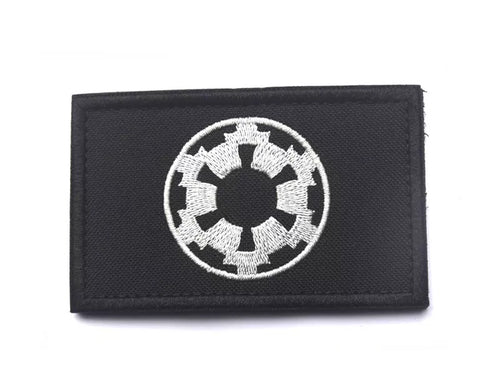 Star Galactic Empire Wars Hook and Loop Morale Patch Army Navy USMC Air Force LEO V00110-2 PAT-77