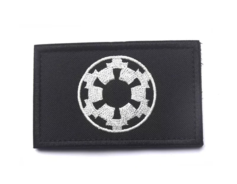Star Galactic Empire Wars Hook and Loop Morale Patch Army Navy USMC Air Force LEO V00110-2 PAT-77