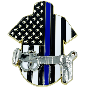 CBP uniform shirt duty belt HK P2000 Field Operations OFO Field Ops Challenge Coin CBPO CBP Officer BL6-004 - www.ChallengeCoinCreations.com